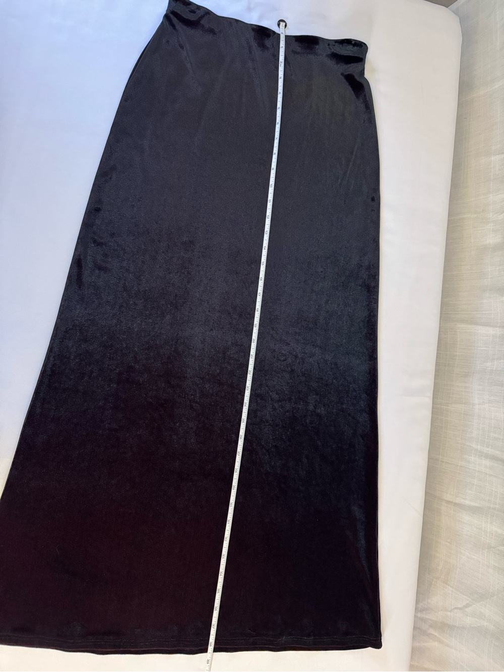 Classic Black Velvet Skirt Laundry by Shelli Segal Sony Pictures Wardrobe - Picture 11 of 14